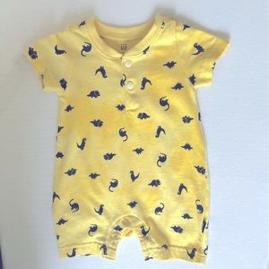 Baby Gap Dino One Piece Outfit (Size 0-3 months)